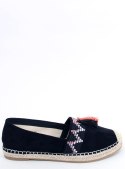 Espadryle boho z frędzlem BIRNA BLACK