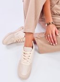 Sneakersy damskie leciutkie DOLEH BEIGE