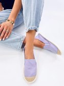 Espadryle damskie ALBA PURPLE