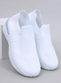 Buty sportowe skarpetkowe FOURNY WHITE