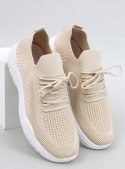 Buty sportowe skarpetkowe JAUSSA BEIGE