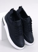 Sneakersy na koturnie CHEEVE BLACK - 37