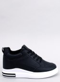 Sneakersy na koturnie CHEEVE BLACK - 37