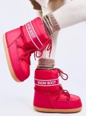 Snow boots krótkie SIMS RED - 35-36