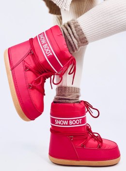 Snow boots krótkie SIMS RED - 35-36