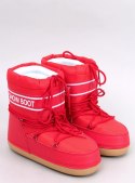 Snow boots krótkie SIMS RED - 39-40