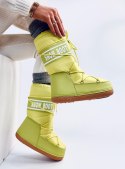 Snow boots wysokie TANGE FLU YELLOW - 35-36