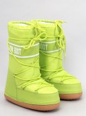 Snow boots wysokie TANGE FLU YELLOW - 35-36