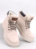 Traperki damskie timberki KELLERS BEIGE - 36