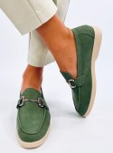 Mokasyny damskie MILVA GREEN - 38