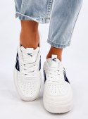 Sneakersy na platformie STERRY WHITE BLACK - 40