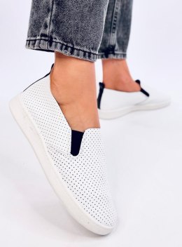 Tenisówki slip-on JOUSSE WHITE/BLACK - 37