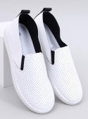 Tenisówki slip-on JOUSSE WHITE/BLACK - 39