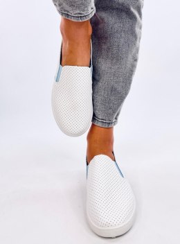 Tenisówki slip-on JOUSSE WHITE/BLUE - 38