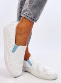 Tenisówki slip-on JOUSSE WHITE/BLUE - 39