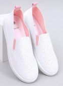 Tenisówki slip-on JOUSSE WHITE/PINK - 38